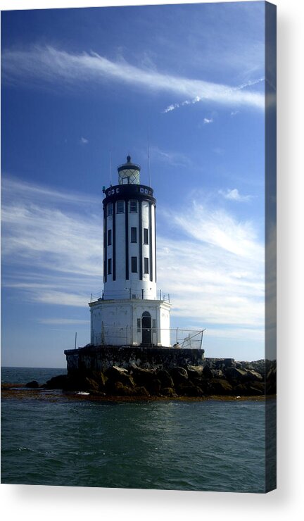 Lighthouse Acrylic Print featuring the photograph Angel by Val Jolley