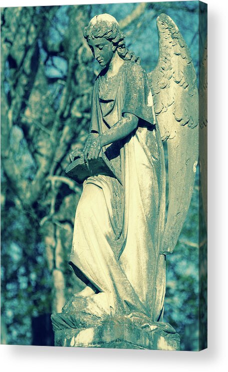 Angel Acrylic Print featuring the photograph Angelic Record by James L Bartlett