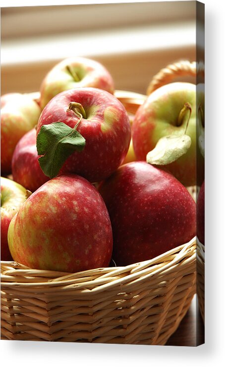 Apples Acrylic Print featuring the photograph Apples by HD Connelly