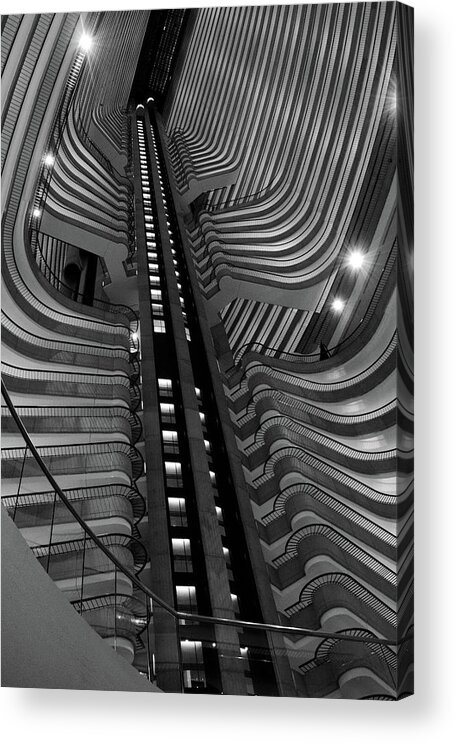 Architecture Acrylic Print featuring the photograph Architectural Beauty by Nicole Lloyd