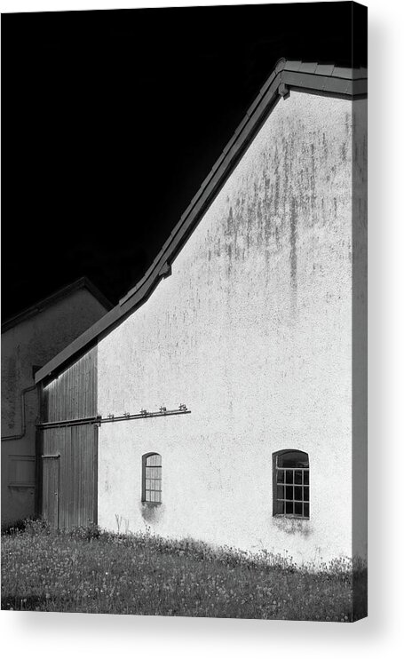 Geometric Acrylic Print featuring the photograph Barn, Germany by Brooke T Ryan