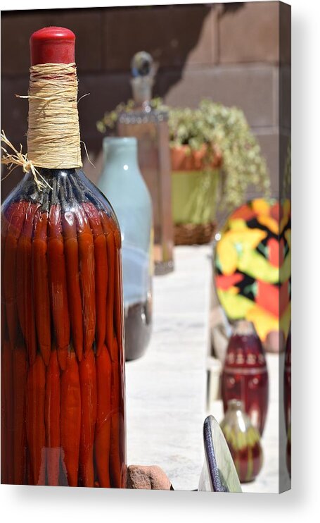 Bottles Acrylic Print featuring the photograph Basking In The Sun by John Glass