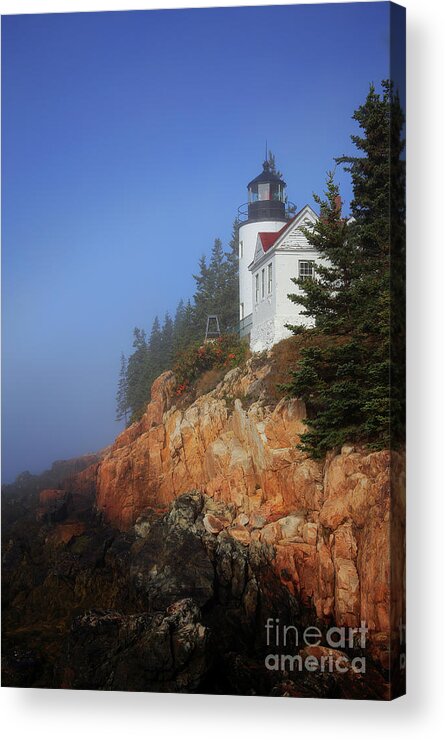 Park Acrylic Print featuring the photograph Bass Harbor Lighthouse, Acadia National Park by Kevin Shields