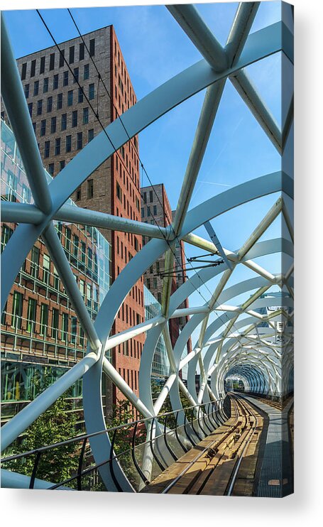 Modern Architecture Acrylic Print featuring the photograph Beatrix kwartier by Andrew Balcombe