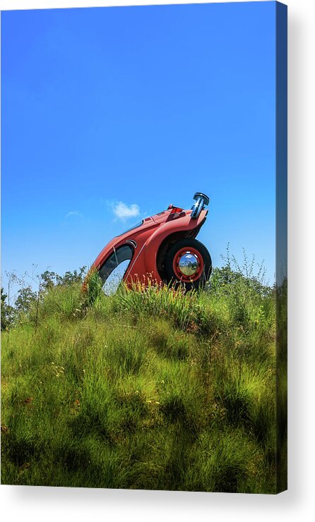 Volkswagen Acrylic Print featuring the photograph Beetle Underground by Micah Offman