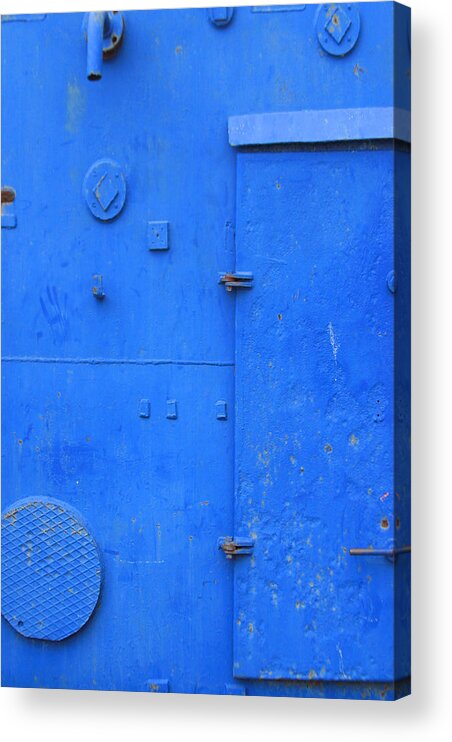 Jez C Self Acrylic Print featuring the photograph Beyond the Blue by Jez C Self