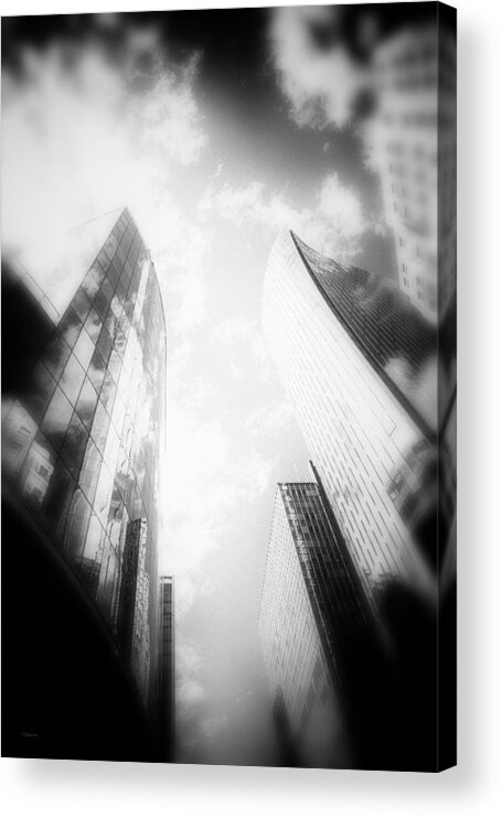 Cityscape Acrylic Print featuring the photograph Beyond by Theresa Tahara