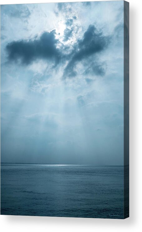 Ocean Acrylic Print featuring the photograph Beyond by Wim Lanclus
