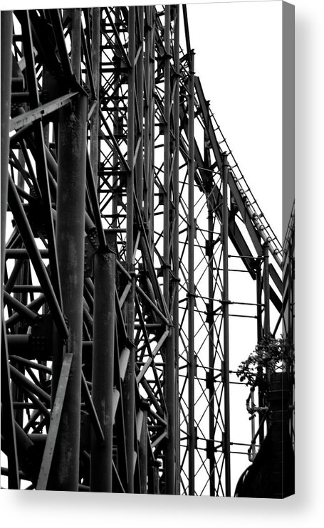 Abstract Acrylic Print featuring the photograph Parallel Lines #1 by Doc Braham