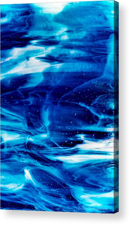 Texas Acrylic Print featuring the photograph Blue Wave by Erich Grant