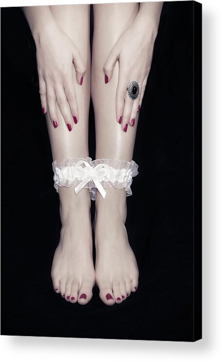 Female Acrylic Print featuring the photograph Bonded Legs by Joana Kruse