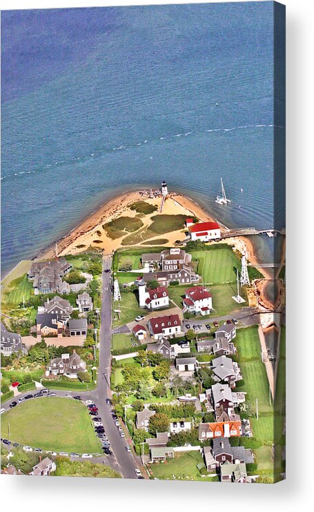 Brant Point Acrylic Print featuring the photograph Brant Point Nantucket Island by Duncan Pearson