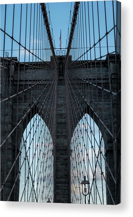 Brooklyn Bridge Acrylic Print featuring the photograph Brooklyn Bridge by Steven Richman
