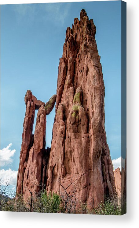 Colorado Acrylic Print featuring the photograph Cathedral Spires by Teresa Wilson