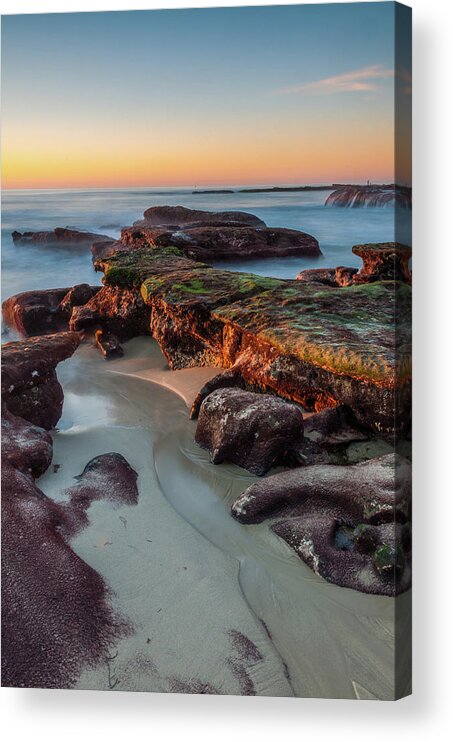 California Acrylic Print featuring the photograph Channels by TM Schultze
