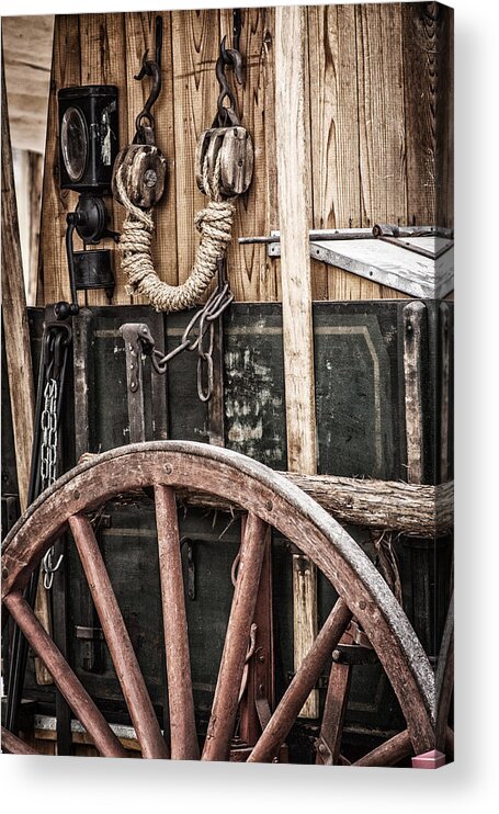 Chuck Wagon Acrylic Print featuring the photograph Chuck Wagon by David Wagner