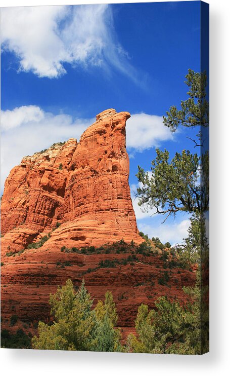 Sedona Acrylic Print featuring the photograph Coffeepot Afternoon by Gary Kaylor