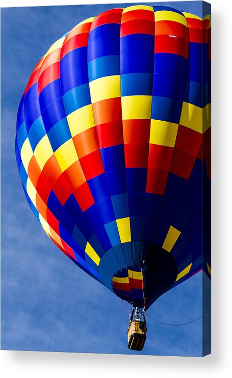 Colorado Acrylic Print featuring the photograph Color High in the Sky by Teri Virbickis