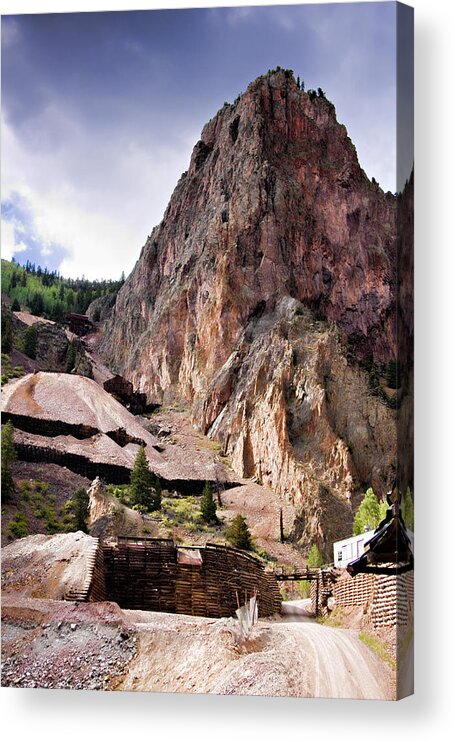 Colorado Acrylic Print featuring the photograph Commodore Mine by Lana Trussell