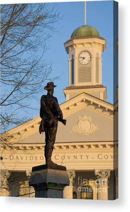 Monument Acrylic Print featuring the photograph Common Soldier by Patrick Lynch