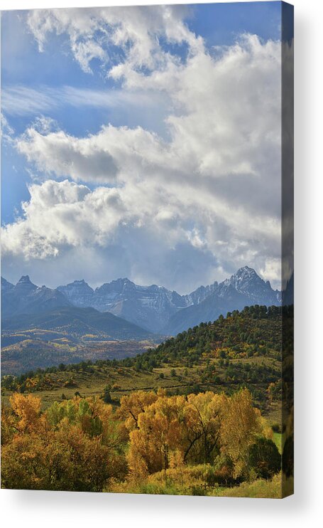 Colorado Acrylic Print featuring the photograph Country Road 7 by Ray Mathis