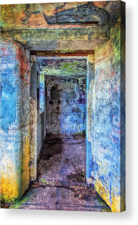 Oregon Acrylic Print featuring the photograph Curved Passageway by Diana Powell