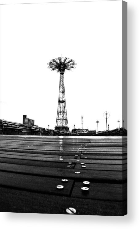 Coney Island Acrylic Print featuring the photograph Different Mentality by Mitch Cat