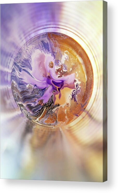 Jenny Rainbow Fine Art Photography Acrylic Print featuring the photograph Direction to Infinity by Jenny Rainbow
