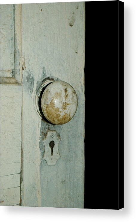 Door Acrylic Print featuring the photograph Door is Open by Troy Stapek