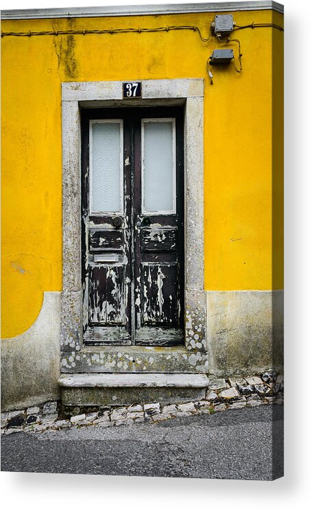 Old Door Acrylic Print featuring the photograph Door No 37 by Marco Oliveira