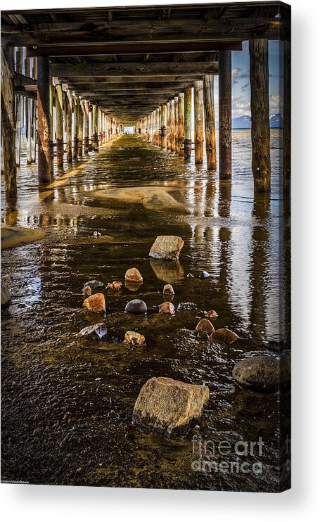 Down Under Acrylic Print featuring the photograph Down Under by Mitch Shindelbower
