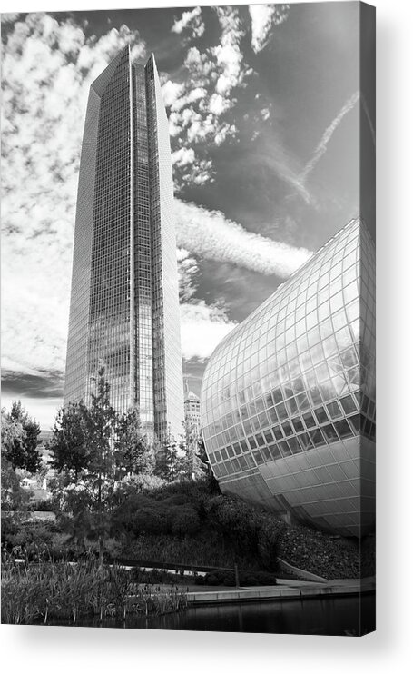 Downtown Acrylic Print featuring the photograph Downtown OKC by Hillis Creative