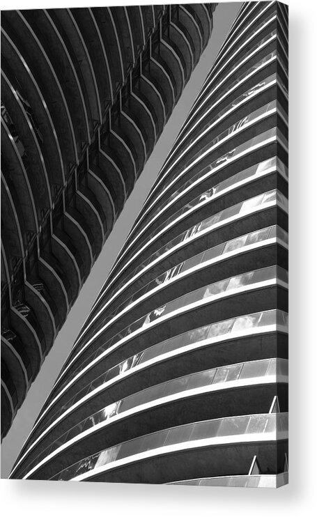 Architecture Acrylic Print featuring the photograph Drain Into The Sky by Kreddible Trout