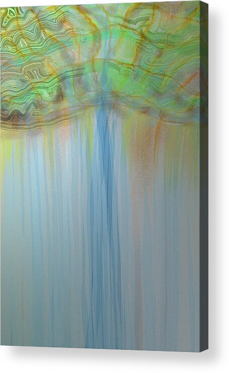 Victor Shelley Acrylic Print featuring the digital art Edge by Victor Shelley