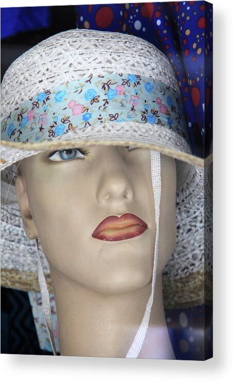 Jezcself Acrylic Print featuring the photograph Edie by Jez C Self