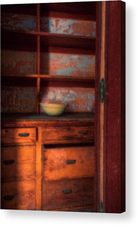 Jersey City New Jersey Acrylic Print featuring the photograph Ellis Island Cabinet by Tom Singleton
