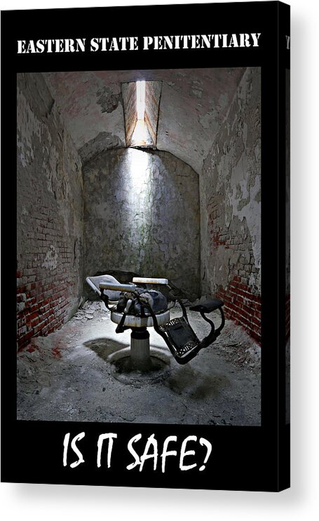 Richard Reeve Acrylic Print featuring the photograph ESP - Is it Safe by Richard Reeve