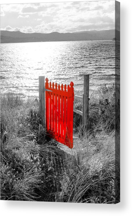 Red Gate Cottage Acrylic Print featuring the photograph Eternity by Anthony Davey