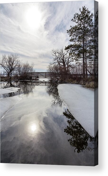 Winter Acrylic Print featuring the photograph Ethereal Winter by Penny Meyers