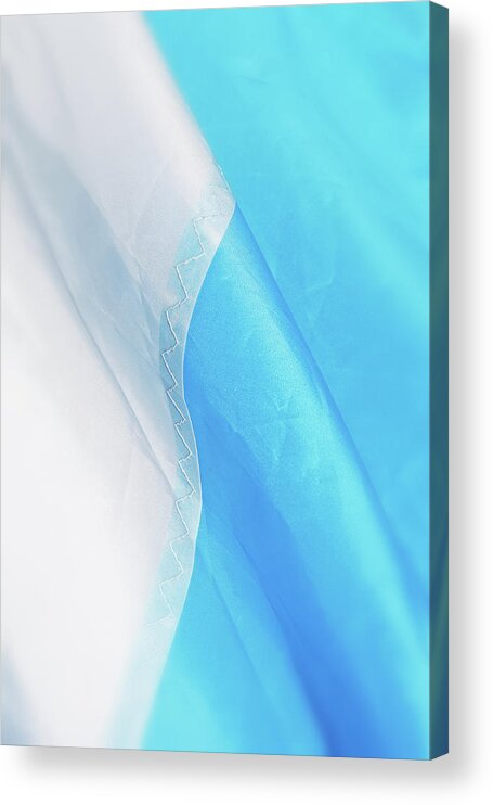 Fabric Acrylic Print featuring the photograph Fabricscape by Richard George