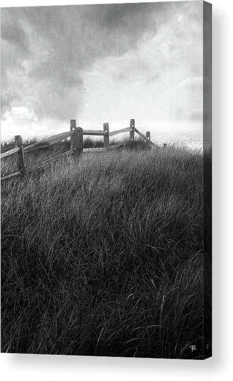 Landscape Acrylic Print featuring the photograph Fence by Tom Romeo