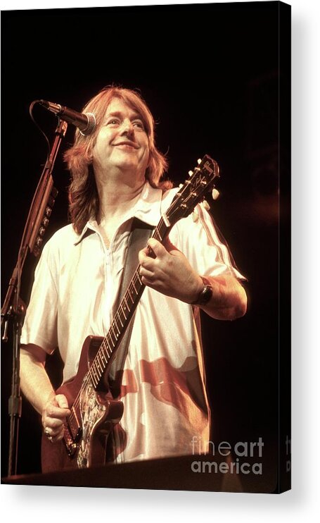 Boogie Rock Acrylic Print featuring the photograph Foghat - Dave Peverett by Concert Photos