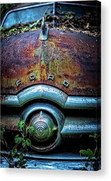 Classic Acrylic Print featuring the photograph Ford Tudor by Rod Kaye