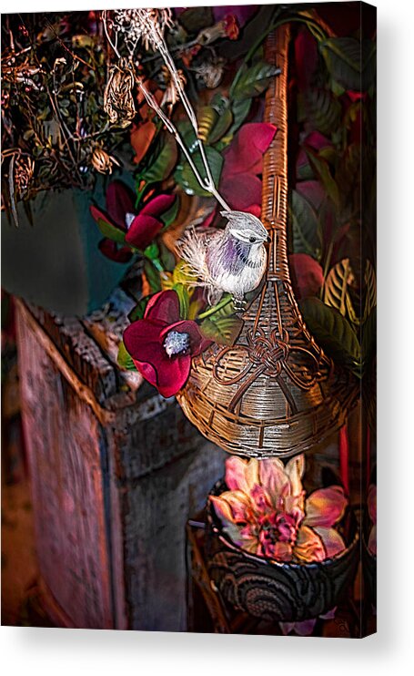 Bird Acrylic Print featuring the photograph Forever preserved 2 by Camille Lopez