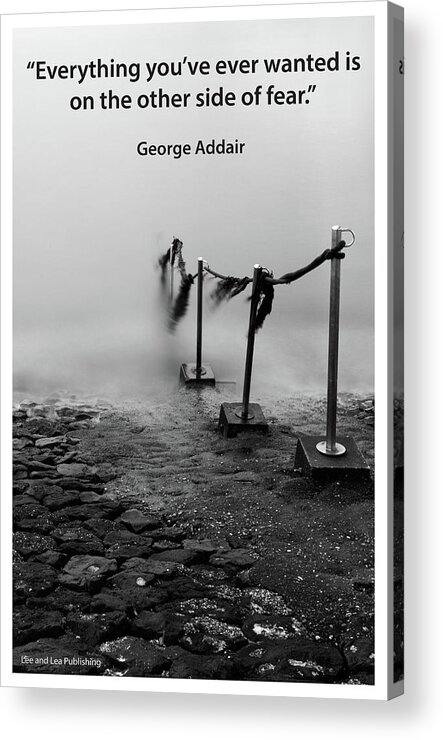 Mist Acrylic Print featuring the photograph George Addair by Mark Slauter