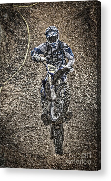 Get Dirty Acrylic Print featuring the photograph Get Dirty by Mitch Shindelbower