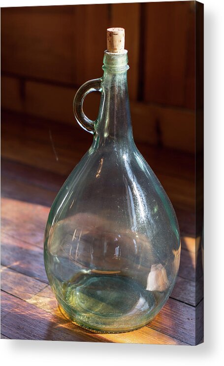 Bottles Acrylic Print featuring the photograph Glassware #7 by Lea Rhea Photography