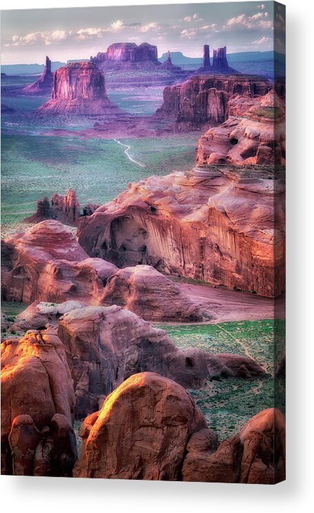 Sunrise Acrylic Print featuring the photograph Golden Hour by Nicki Frates