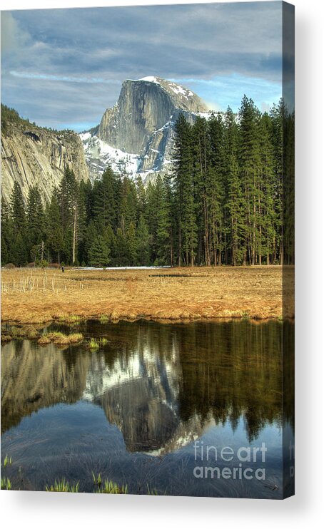 Half Dome Acrylic Print featuring the photograph Half Dome by Marc Bittan
