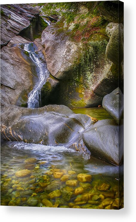 Waterfalls Acrylic Print featuring the photograph Hamilton Falls by Vance Bell